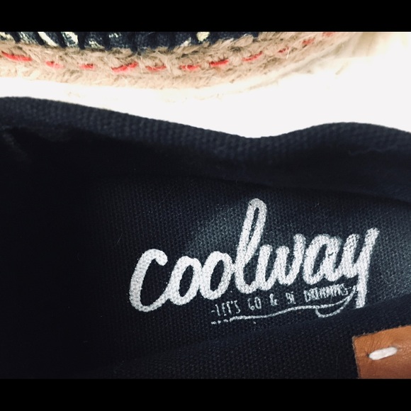 Coolway Espadrilles Shoes Tropical Leaf Print 8.5 - Picture 7 of 8